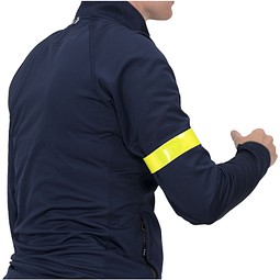 RFX™ 44 cm reflektierendes Sicherheits-Schnapparmband aus PVC, neongelb
