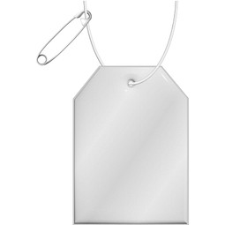 RFX™ H-12 Reflektierender Tag-TPU-Anhänger, weiss