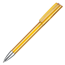 RITTER PEN Drehkugelschreiber Glory, blaue Mine, gelb/transparent