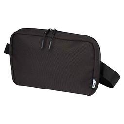 Roam GRS recycelte modulare Kulturtasche, schwarz