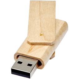 Rotate USB Stick aus Holz, hellbraun, 32GB