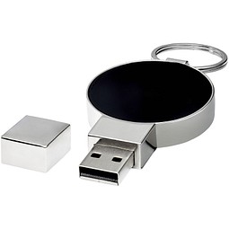 Runder Light Up USB Stick, blau, 8GB