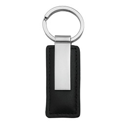METMAXX® Schlüselanhänger Pure, silber/schwarz