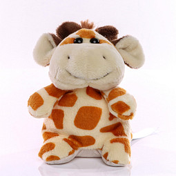 Schmoozies® XXL Giraffe, braun/creme