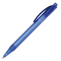 Schneider Druckkugelschreiber Dynamix, blaue Mine, blau-gefrostet