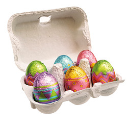 Schoko-Ei, 6er, mini