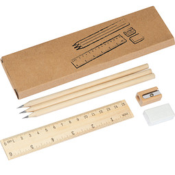Schreibset Hamburg,beige