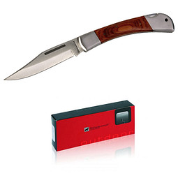 Schwarzwolf outdoor® JAGUAR 12,5cm Taschenmesser mit Holzgriff