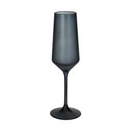 Sektglas Vista, matt-schwarz