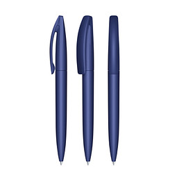 senator® Drehkugelschreiber Bridge Soft Touch, blaue Mine, blau 2757