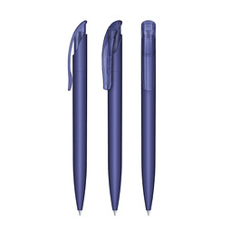 senator® Druckkugelschreiber Challenger Soft Touch, blaue Mine, blau 2757
