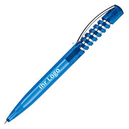senator® Kugelschreiber New Spring, blaue Mine, transparent-blau 2935