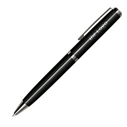 senator® Metall-Kugelschreiber Phenix, blaue Mine, schwarz