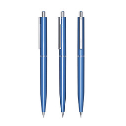 senator® Druckkugelschreiber Point Polished, blaue Mine, blau 2935