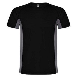 Shanghai Sport T-Shirt für Kinder, schwarz / Dark Lead, 4