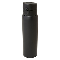 Sika 450 ml RCS-zertifizierte Isolierflasche aus recyceltem Edelstahl, schwarz