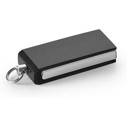 SIMON 8GB. Mini-Stick UDP 8 GB aus Aluminium, Schwarz