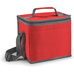 SINGAPORE. Kühltasche 9l aus 600D Polyester, Rot