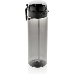 Sip'nLock RCS rPET auslaufsichere Sport-Trinkflasche 800ml, schwarz