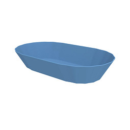 Snackschale ToGo, behagliches blau