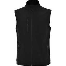 Softshell-Weste Quebec, XXL, Schwarz