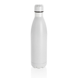 Solid Color Vakuum Stainless-Steel Flasche 750ml, weiß