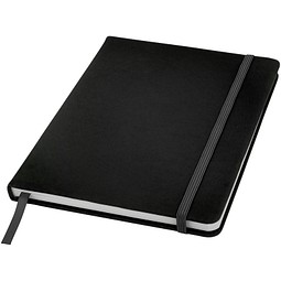 Spectrum DIN A5 Notizbuch - blanko, schwarz