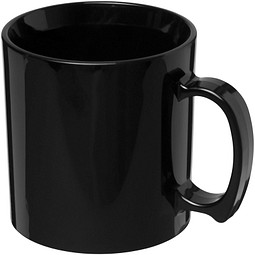Standard 300 ml Kunststoffbecher, schwarz