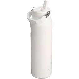 Stanley IceFlow™ 2.0 1060 ml Flasche mit Flip-Trinkhalm, weiß gefrosted