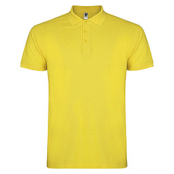Star Poloshirt für Herren, gelb, S