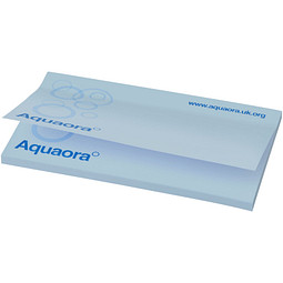 Sticky-Mate® Haftnotizen 127 x 75, 100 Blatt, hellblau