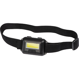 Stirnlampe, schwarz