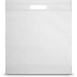 STRATFORD. Tragetasche aus Non-Woven (80 g/m²), Weiß