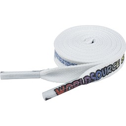 Sublimation Schnürsenkel, weiss