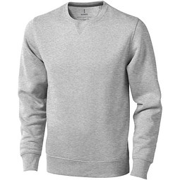 ELEVATE Unisex Pullover Surrey, grau meliert, S