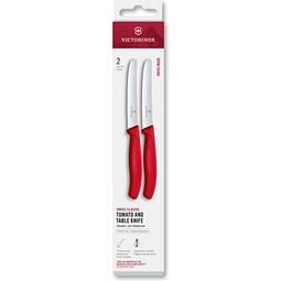 Swiss Classic, Tomaten & Tafelmesser, 2tlg, rot