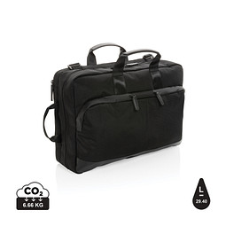 Swiss Peak Aware™ Executive 2-in-1 Laptop-Rucksack, schwarz