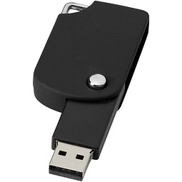 Swivel Square USB-Stick, schwarz, 16GB