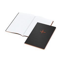 Geiger-Notes Broschur Tablet-Book A4, inkl. Prägung und Farbschnitt orange