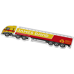 Tait 15 cm LKW-förmiges Lineal aus Recycling-Kunststoff, weiß