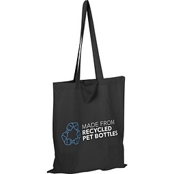 Tasche aus recycelten Flaschen Mombasa,schwarz