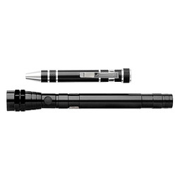 Set Tool mit Taschenlampe Bits & Light, schwarz