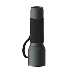 Taschenlampe REEVES-myFLASH 300, anthrazit/schwarz