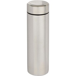 Taylor 450 ml Doppelwand Isolierflasche aus Edelstahl mit Teesieb, mattsilber