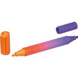 Textmarker – zweifarbig ARTHUR, orange