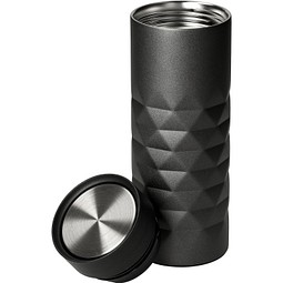 Thermobecher Diamond 360, 450 ml, grau/silber
