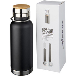 Thor kupfer-vakuum Isolierflasche, 480 ml, schwarz