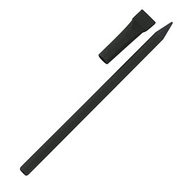 Tintenloses Schreibgerät aus Papier, schwarz