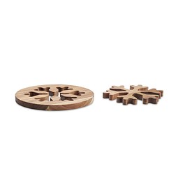 Topfuntersetzer Akazienholz SCAGLIA, Holz
