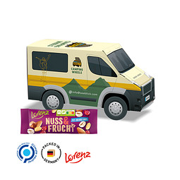 3D-Präsent Transporter, Lorenz Nuss & Frucht, inkl. Druck